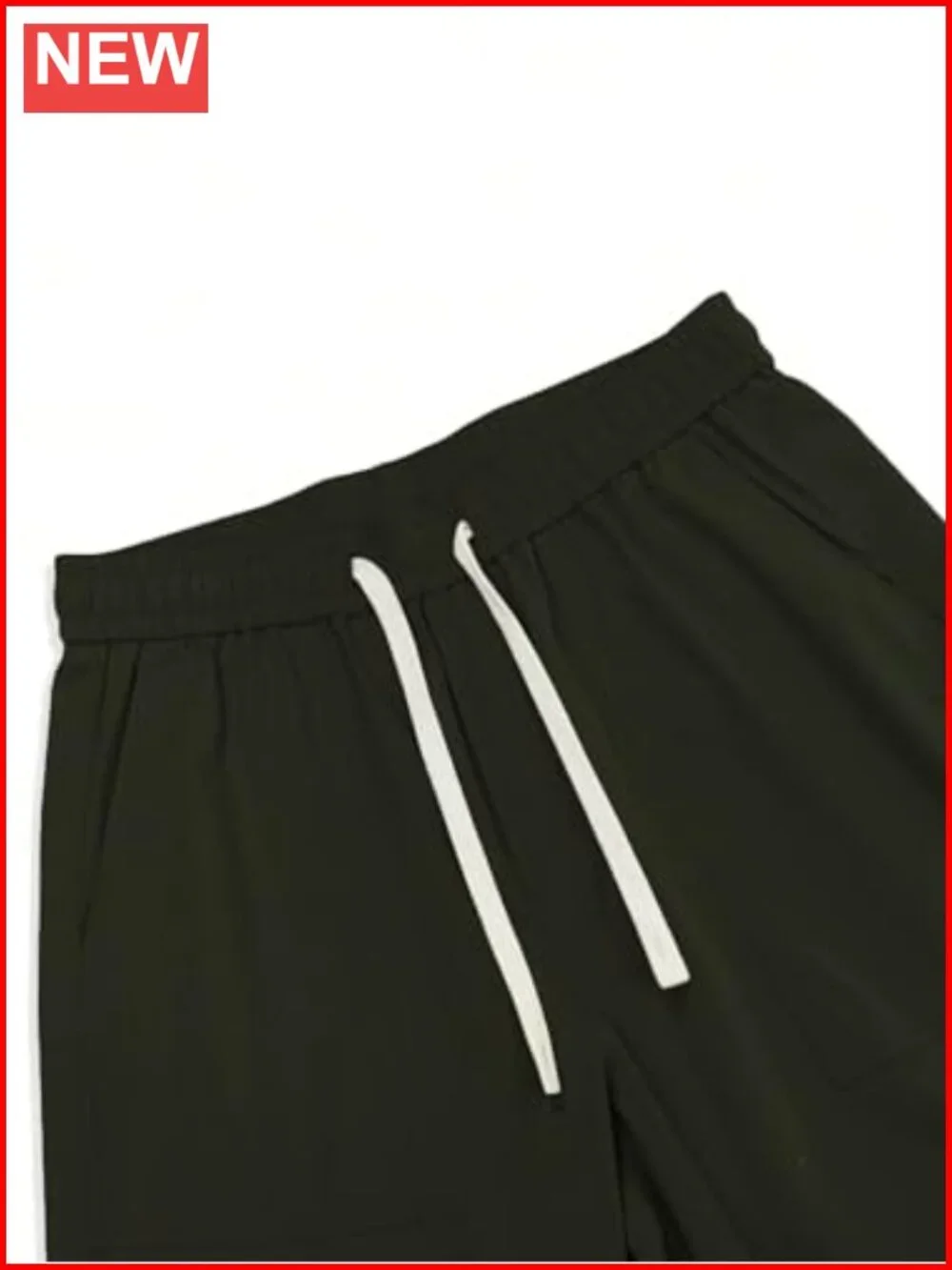 Straight Leg Cargo Pants with Flat Pocket Casual Trousers